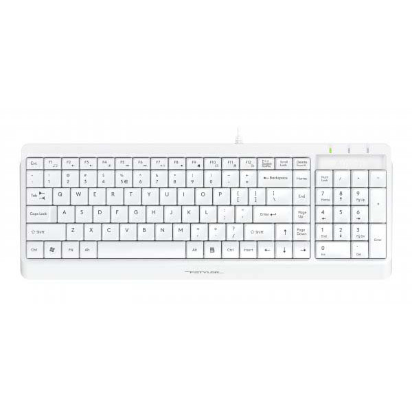 Фото - Клавиатура проводная A4tech FK15 (White) Фото - Клавиатура проводная A4tech FK15 (White)