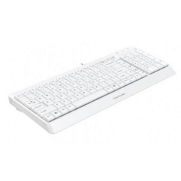 Фото - Клавиатура проводная A4tech FK15 (White)