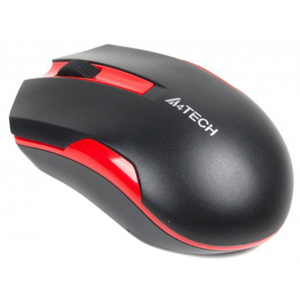 Фото - Мышь беспроводная A4tech G3-200N (Black+Red)