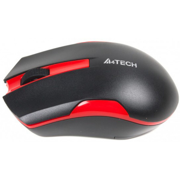 Фото - Мышь беспроводная A4tech G3-200N (Black+Red)