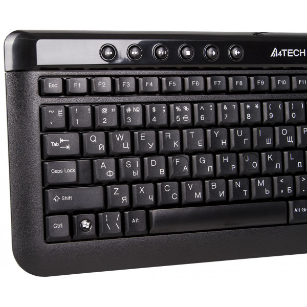 Клавиатура проводная A4tech KL-40 USB (Black) купить - цена ...