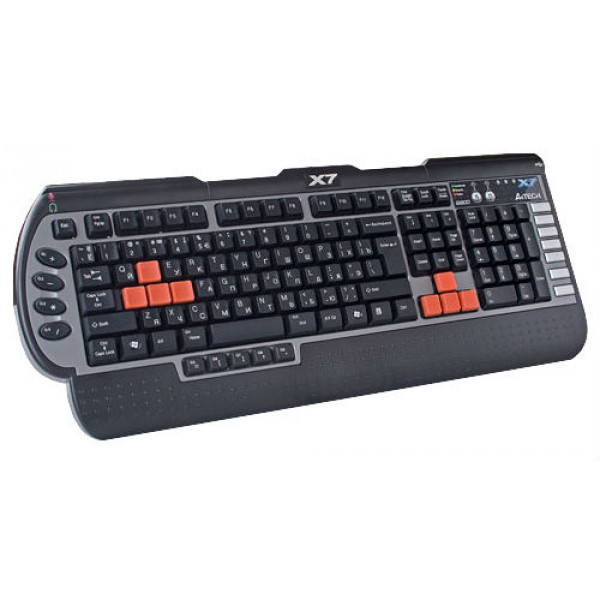 Фото - Клавиатура проводная A4tech X7-G800MU Black PS/2