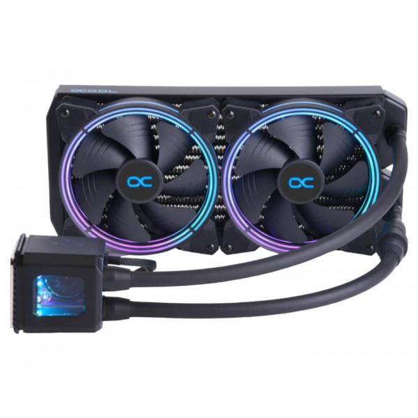 Фото - Водяная система охлаждения ALPHACOOL Eisbaer Aurora 280 ARGB (1016663)