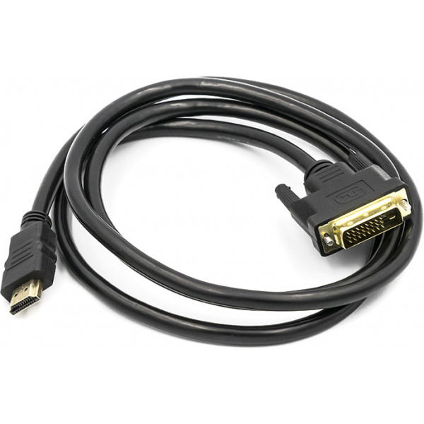 Фото - Кабель HDMI PowerPlant HDMI (M) - DVI (M) 1.8m (CA912568)