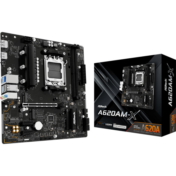 Фото - Материнская плата ASRock A620AM-X