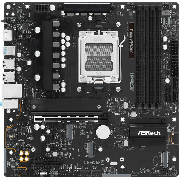Фото - Материнская плата ASRock A620AM PRO-A