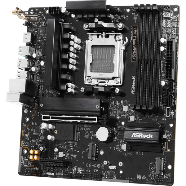 Фото - Материнская плата ASRock A620AM PRO-A WIFI DDR5