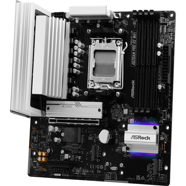 Фото - Материнская плата ASRock A620AM PRO RS WIFI DDR5