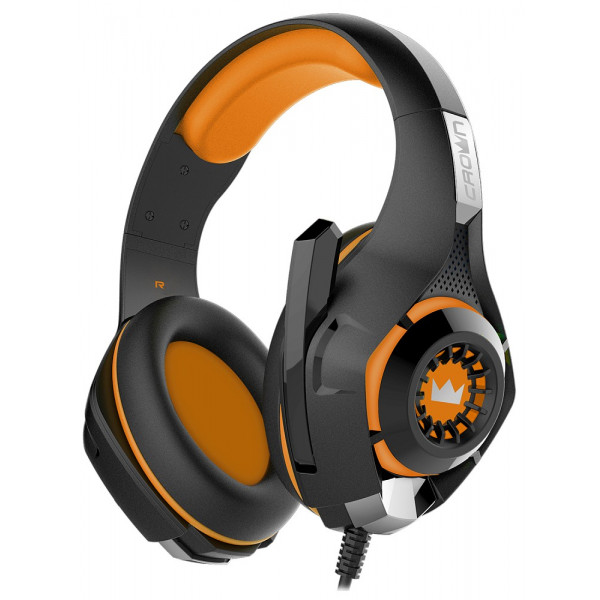 Фото - Гарнитура проводная игровая Crown CMGH-101T Orange
