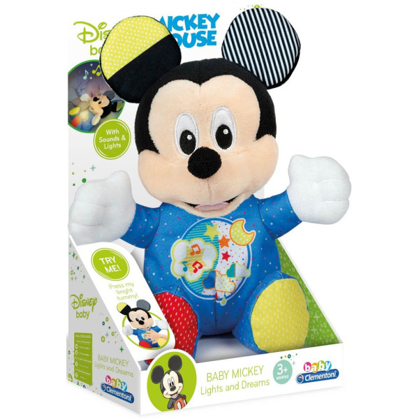 Фото - Ночник-игрушка Clementoni Baby Mickey серия Disney Baby (17206)