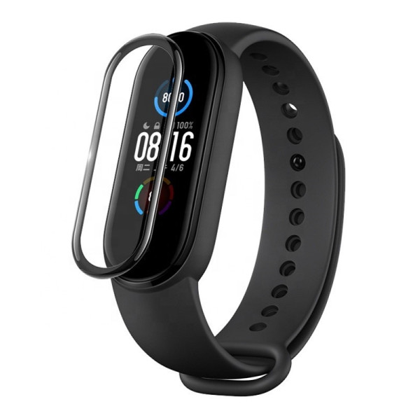 Фото - Защитная пленка для смарт-часов BeCover for Xiaomi Mi Smart Band 5 Black 2 шт/ (705434)