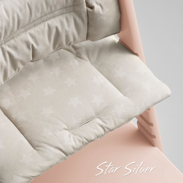 Фото - Чехол гигиенический на стульчик для кормления Stokke Tripp Trapp от 18 мес Stars Silver (100370)