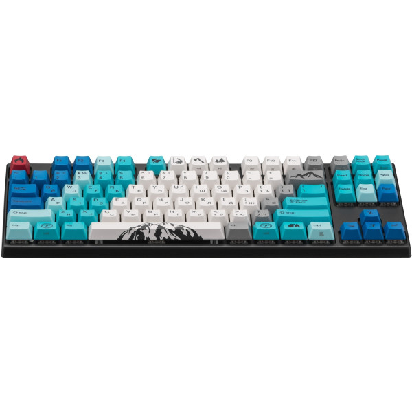 Фото - Клавиатура проводная игровая Varmilo APG87 Summit R1, C-TK Brown, WL/USB-A, White Led (A94A050D3A5A17A007)