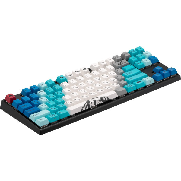 Фото - Клавиатура проводная игровая Varmilo APG87 Summit R1, C-TK Brown, WL/USB-A, White Led (A94A050D3A5A17A007)