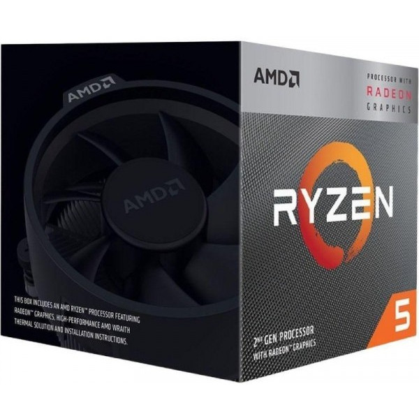 Фото - Процессор AMD Ryzen 5 3400G (3.7GHz 4MB 65W AM4) Box (YD3400C5FHSBX)