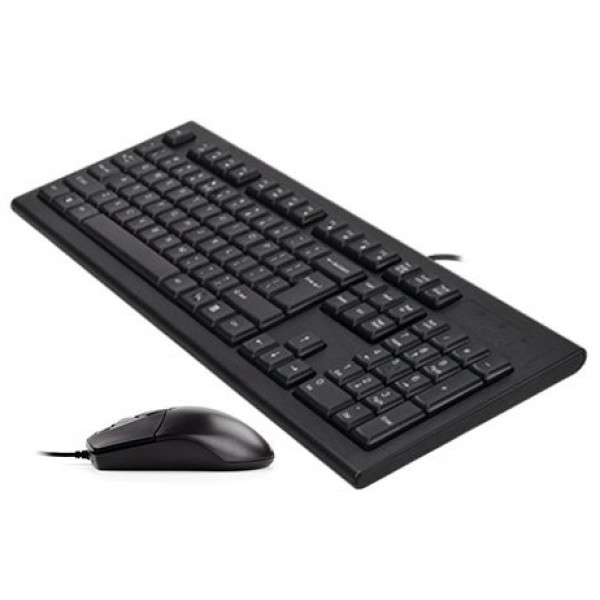 Фото - Клавиатура+мышь A4tech KR-8572S Black
