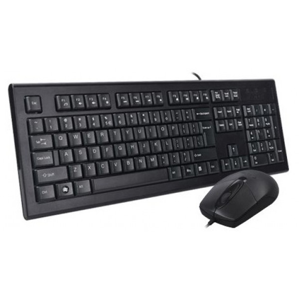 Фото - Клавиатура+мышь A4tech KR-8572S Black