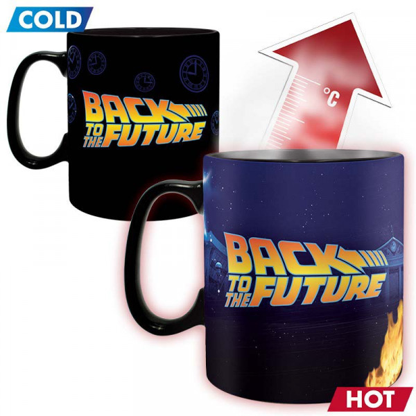 Фото - Чашка ABYstyle BACK TO THE FUTURE Time Machine 460 мл (ABYMUG875)