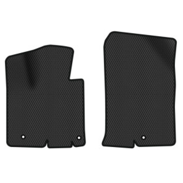 Фото - Коврики ворсовые в салон авто EVAtech Standard для Hyundai Tucson (NX4) Hybrid (Long base) 2021 4 поколение SUV USA черный кант HY44196AD2KH3VEB