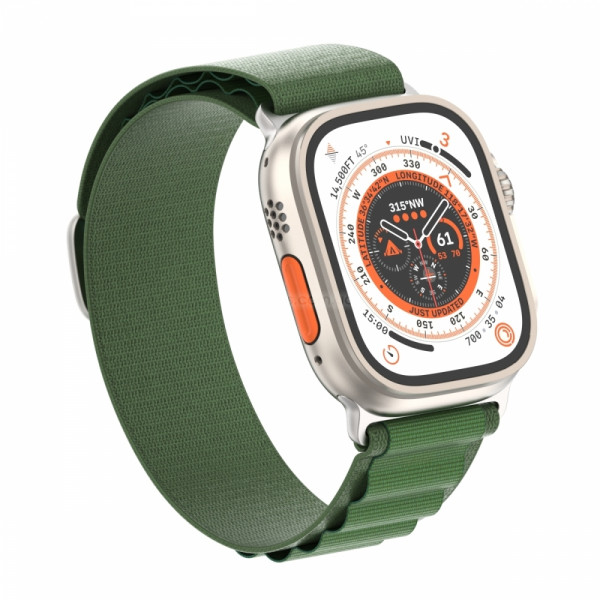 Фото - Ремешок для смарт-часов Armorstandart Alpina Band for Apple Watch 38mm/40mm/41mm Green (ARM64980)
