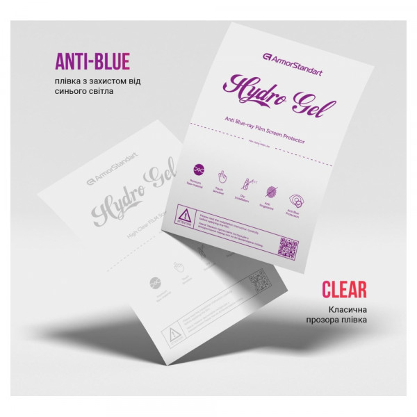 Фото - Защитная пленка для смартфона Armorstandart Clear + Anti-Blue for Apple iPhone 14 Plus/13 Pro Max (ARM66822)