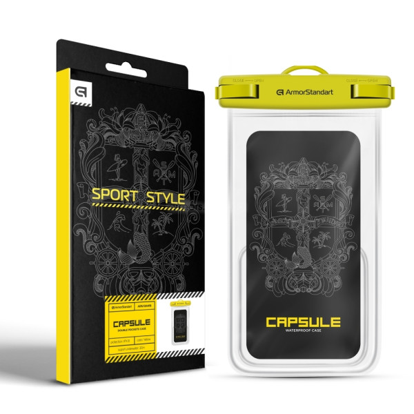 Фото - Чехол для смартфона Armorstandart Сapsule Double Pockets Yellow (ARM84416)