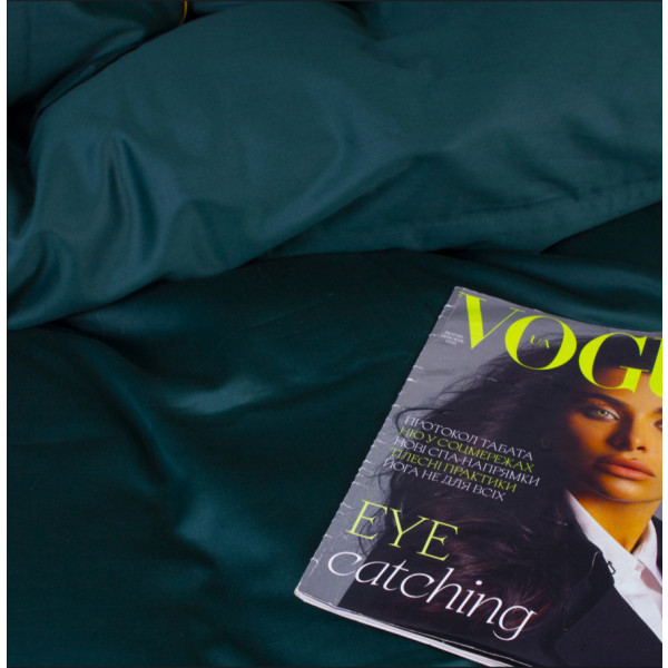 Фото - Простынь двуспальная MirSon Imperial Satin Catania 180х190 см (2200008581008)