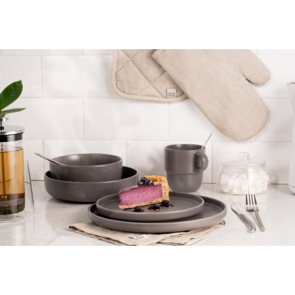 Фото - Салатник Ardesto Trento 16 см Gray (AR2916TG)