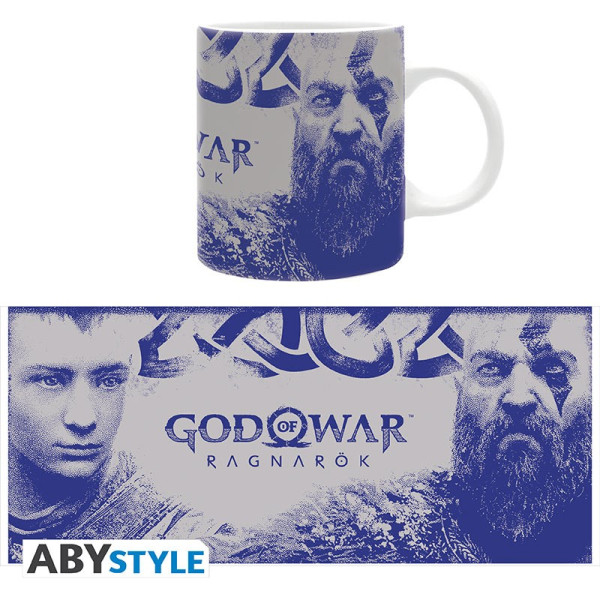 Фото - Чашка ABYstyle GOD OF WAR Kratos and Atreus 320 мл (ABYMUGA395)