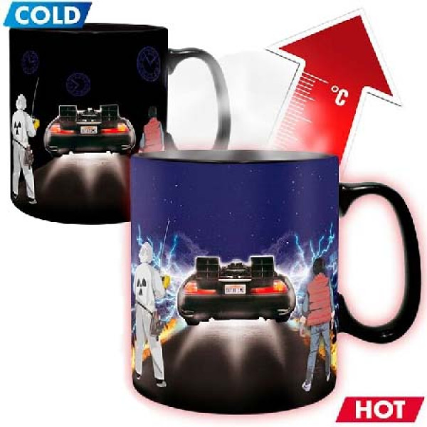 Фото - Чашка ABYstyle BACK TO THE FUTURE Time Machine 460 мл (ABYMUG875)