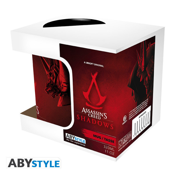 Фото - Чашка ABYstyle ASSASSIN'S CREED Shadows Yasuke and Naoe 320 мл (ABYMUGA554)