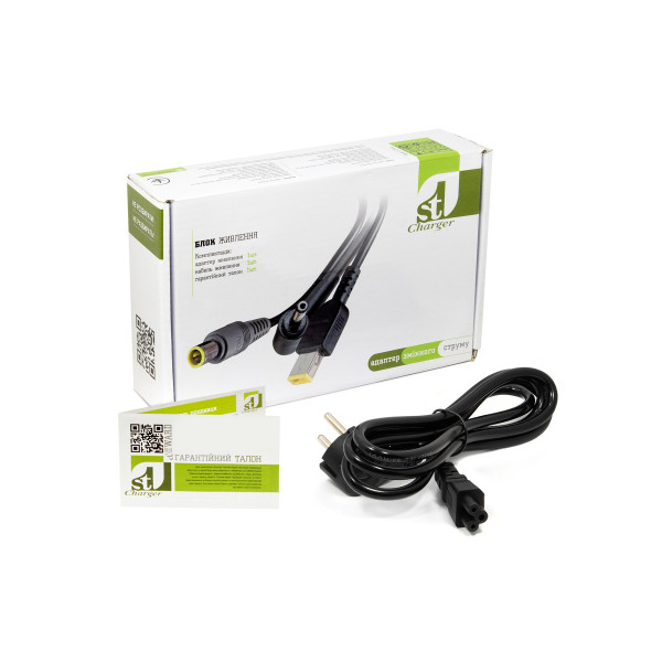 Фото - Зарядное устройство для ноутбука 1stCharger Acer 90W 19V 4.74A 5.5x1.7 силовой кабель (AC1STAC90WA)