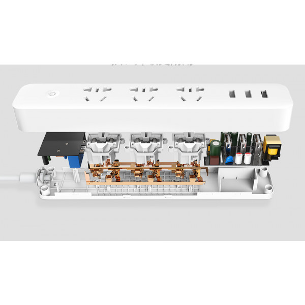 Фото - Сетевой фильтр Xiaomi AIGO Wi-Fi Power Strip White 2m (AC0331ZN)