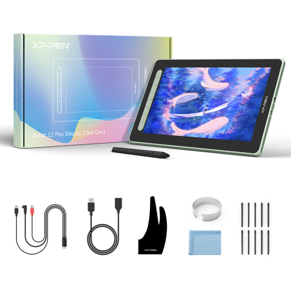 Фото - Графический планшет XP-Pen Artist 12 Pen Display (2nd Gen) Green