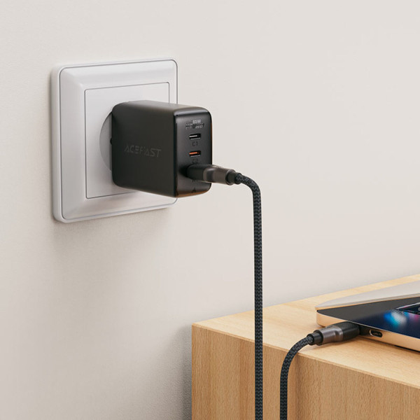 Фото - Кабель синхронизации данных AceFast USB 2.0 USB-A to USB-C, 1,2 м, 3.0A, silicone braid C10-04 (6974316283126)