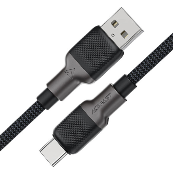 Фото - Кабель синхронизации данных AceFast USB 2.0 USB-A to USB-C, 1,2 м, 3.0A, silicone braid C10-04 (6974316283126)