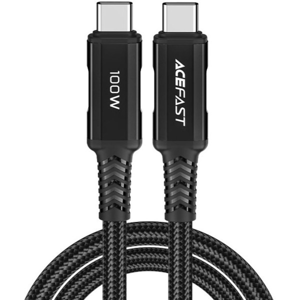 Фото - Кабель синхронизации данных AceFast USB 2.0 USB-C to USB-C, 2 м, 100W, 5.0A, C4-03 (6974316280996)