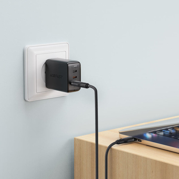 Фото - Кабель синхронизации данных AceFast USB 2.0 USB-A to USB-C, 1,2 м, 3.0A, C8-04 (6974316282693)