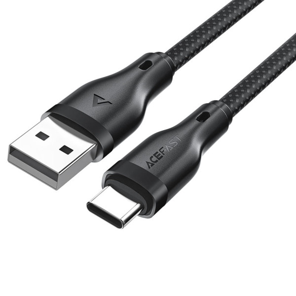 Фото - Кабель синхронизации данных AceFast USB 2.0 USB-A to USB-C, 1,2 м, 3.0A, C8-04 (6974316282693)