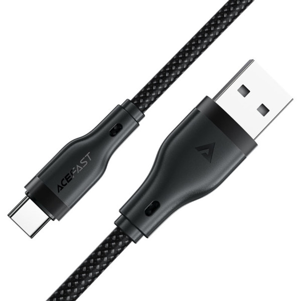 Фото - Кабель синхронизации данных AceFast USB 2.0 USB-A to USB-C, 1,2 м, 3.0A, C8-04 (6974316282693)