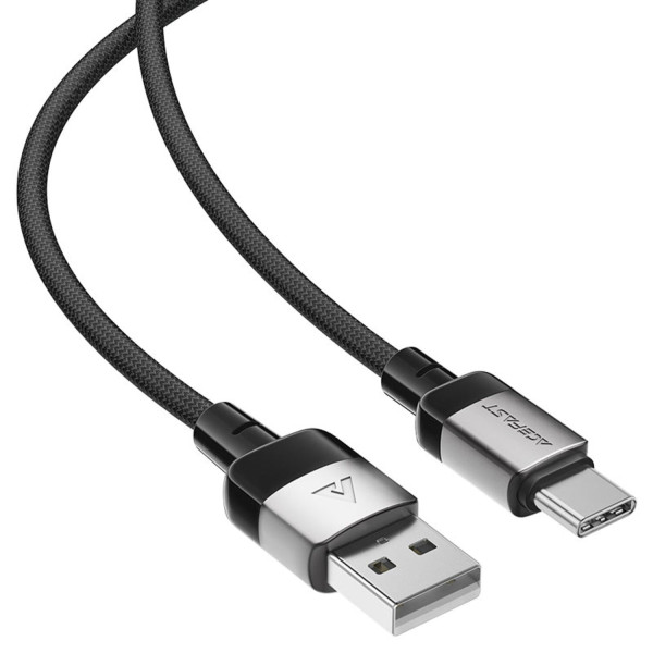 Фото - Кабель синхронизации данных AceFast USB 2.0 USB-A to USB-C, 1,2 м, 3.0A, C9-04 (6974316283010)