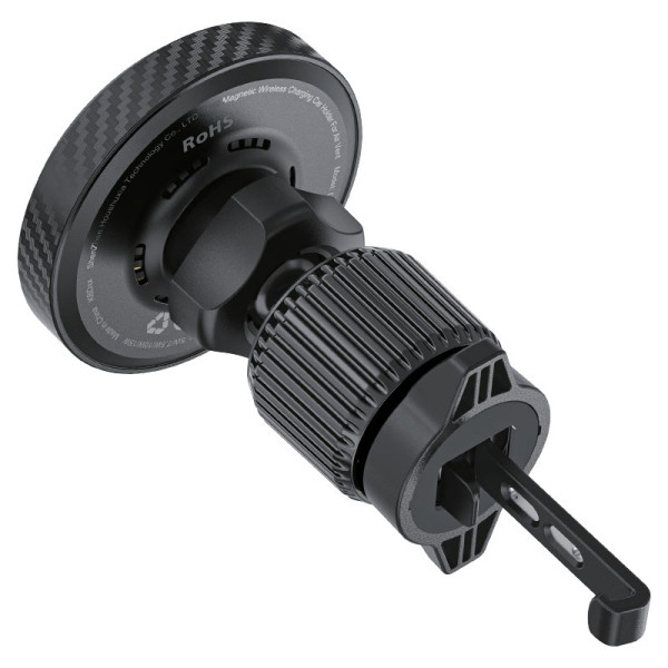 Фото - Автодержатель AceFast D33 Qi2 Black (6974316280293)