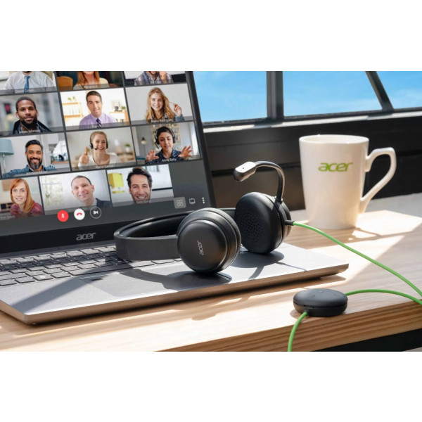 Фото - Гарнитура проводная Acer AHW250 Black (GP.HDS11.01N)