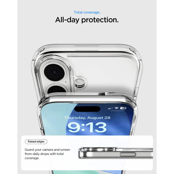 Фото - Чехол для смартфона Spigen for iPhone 17, Ultra Hybrid S MagFit, Clear White (ACS09981)