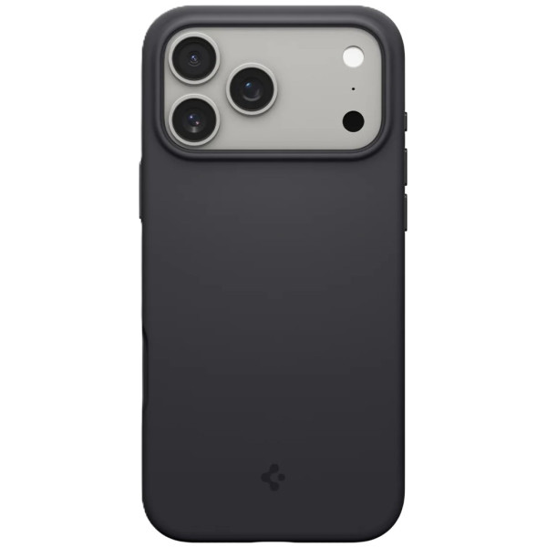 Фото - Чехол для смартфона Spigen for iPhone 17 Pro Silicone Fit MagFit Black (ACS10335)