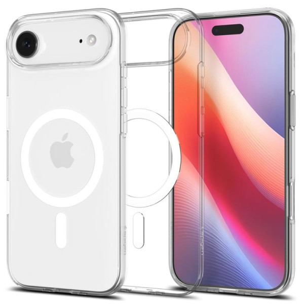 Фото - Чехол для смартфона Spigen for iPhone 17 Air, Liquid Crystal MagFit, Clear White (ACS10395)