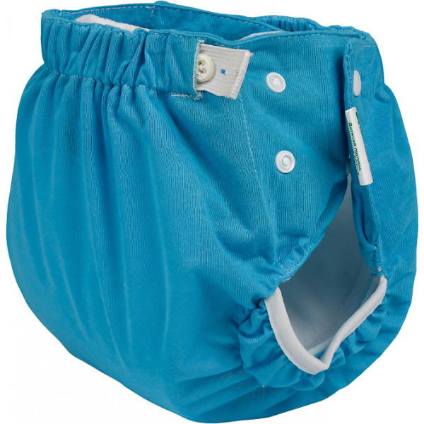 Фото - Подгузник многоразовый ЕКО ПУПС Active Premium 5-9 (50-74), с вкладышем Abso Maxi (Бирюзовый) (ТП3ВК4-2бз)