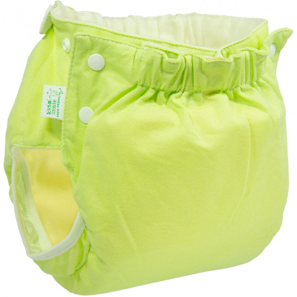 Фото - Подгузник многоразовый ЕКО ПУПС Active Premium 7-13 (72-80), с вкладышем Abso Maxi (Зеленый) (ТП3ВК4-3з)