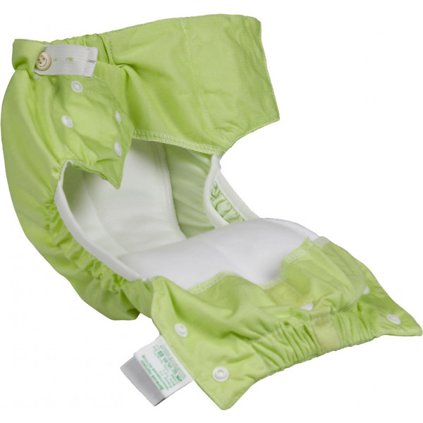 Фото - Подгузник многоразовый ЕКО ПУПС Active Premium 7-13 (72-80), с вкладышем Abso Maxi (Зеленый) (ТП3ВК4-3з)