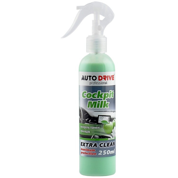 Фото - Полироль для авто Auto Drive Cockpit Milk Яблуко 250 мл (AD0019)